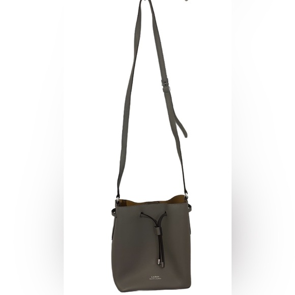 Ralph Lauren Handbags - Super Stylish Ralph Lauren Light Gray Bucket Bag/Shoulder Bag